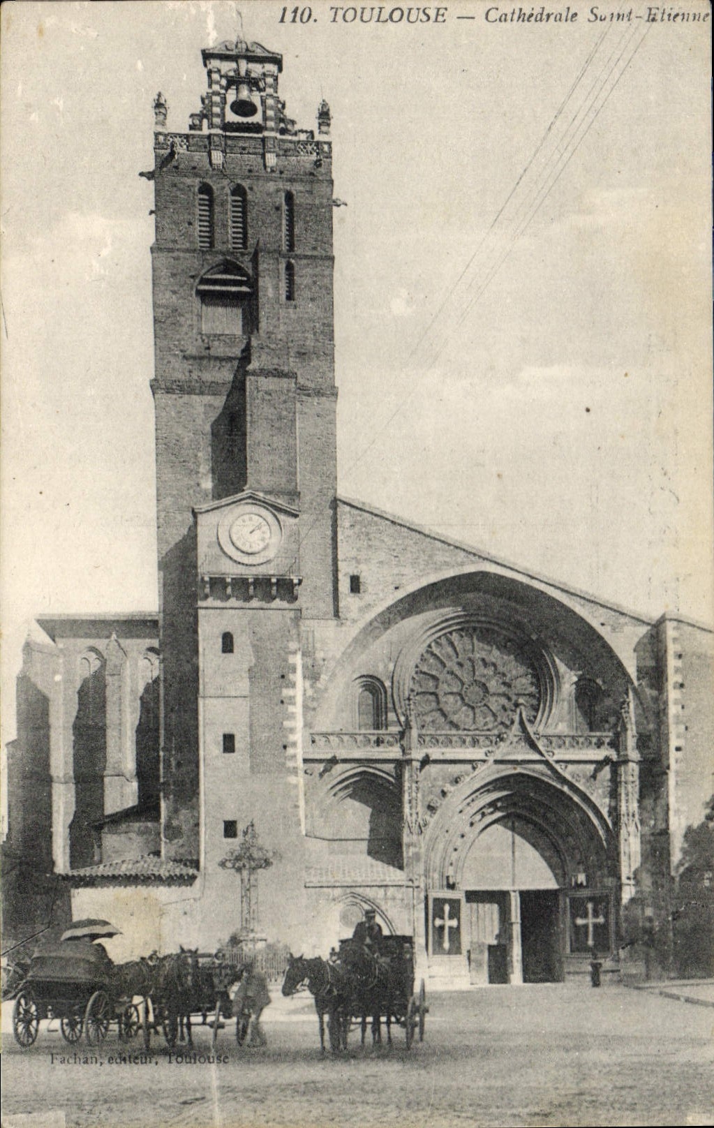 Toulouse — Cathédrale Saint-Étienne — Fachan, éditeur, n°110