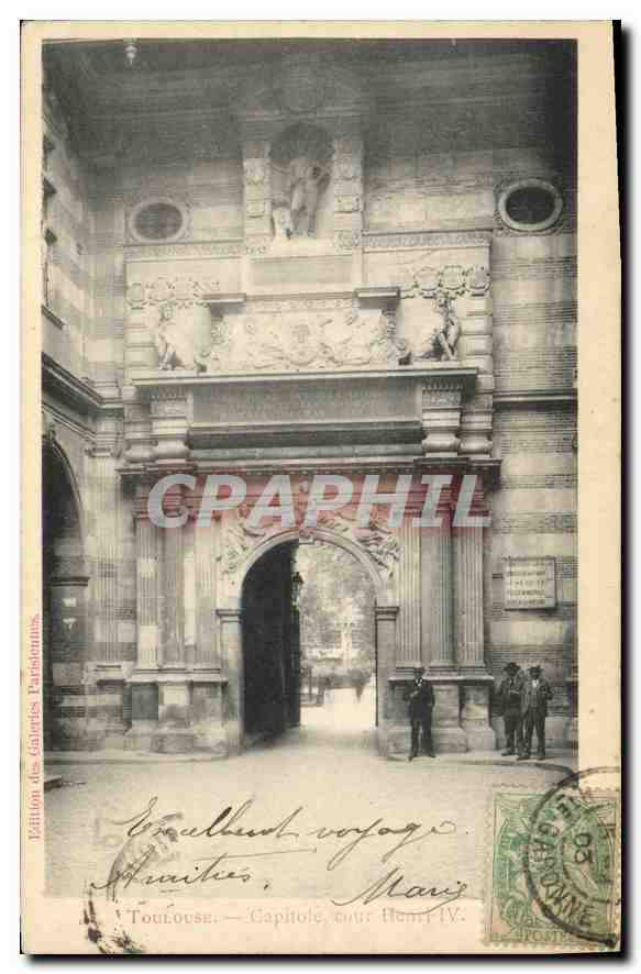 CPA Toulouse Capitole Cour Henri IV
