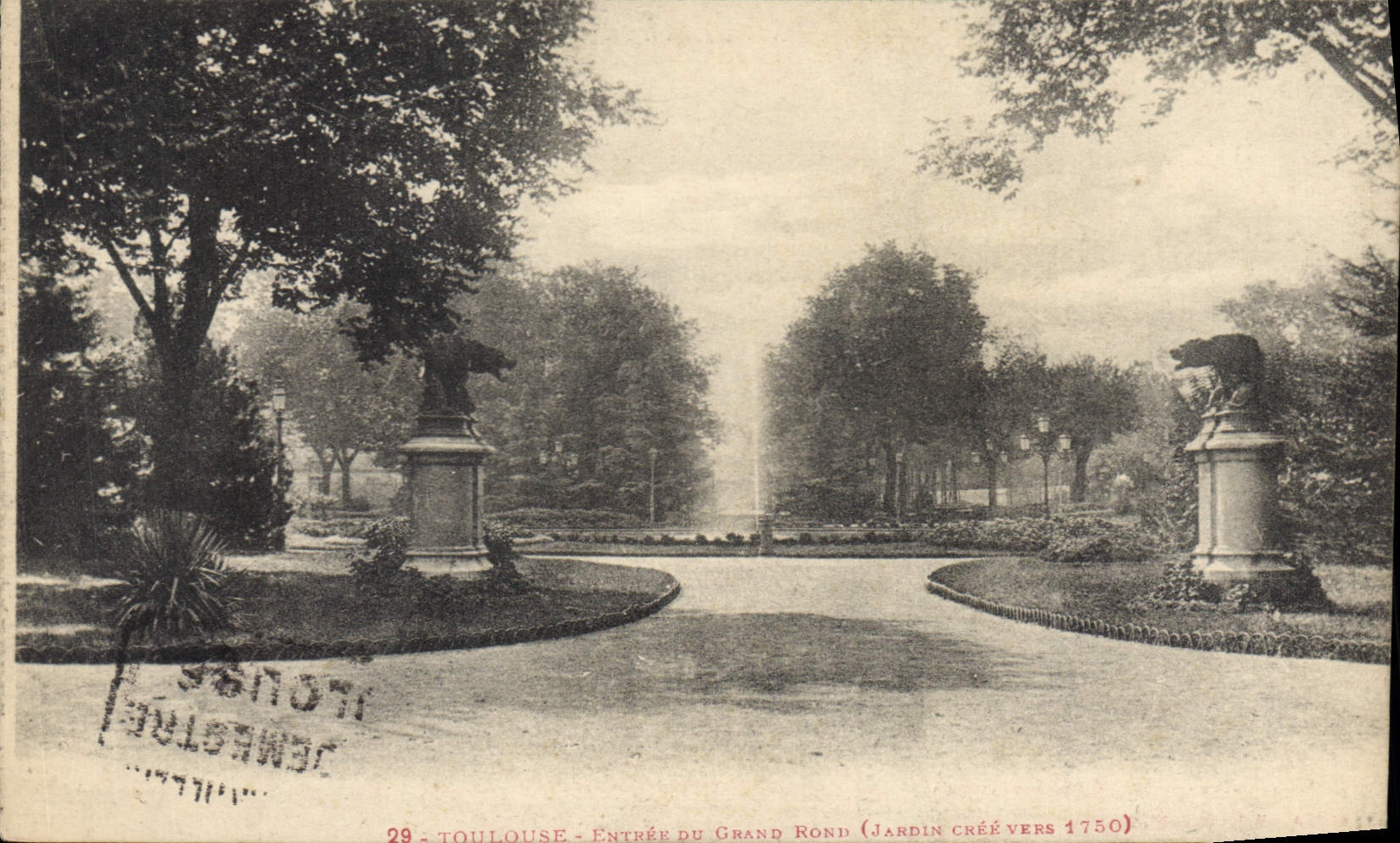 CPA Toulouse Entree du Grand Ronde