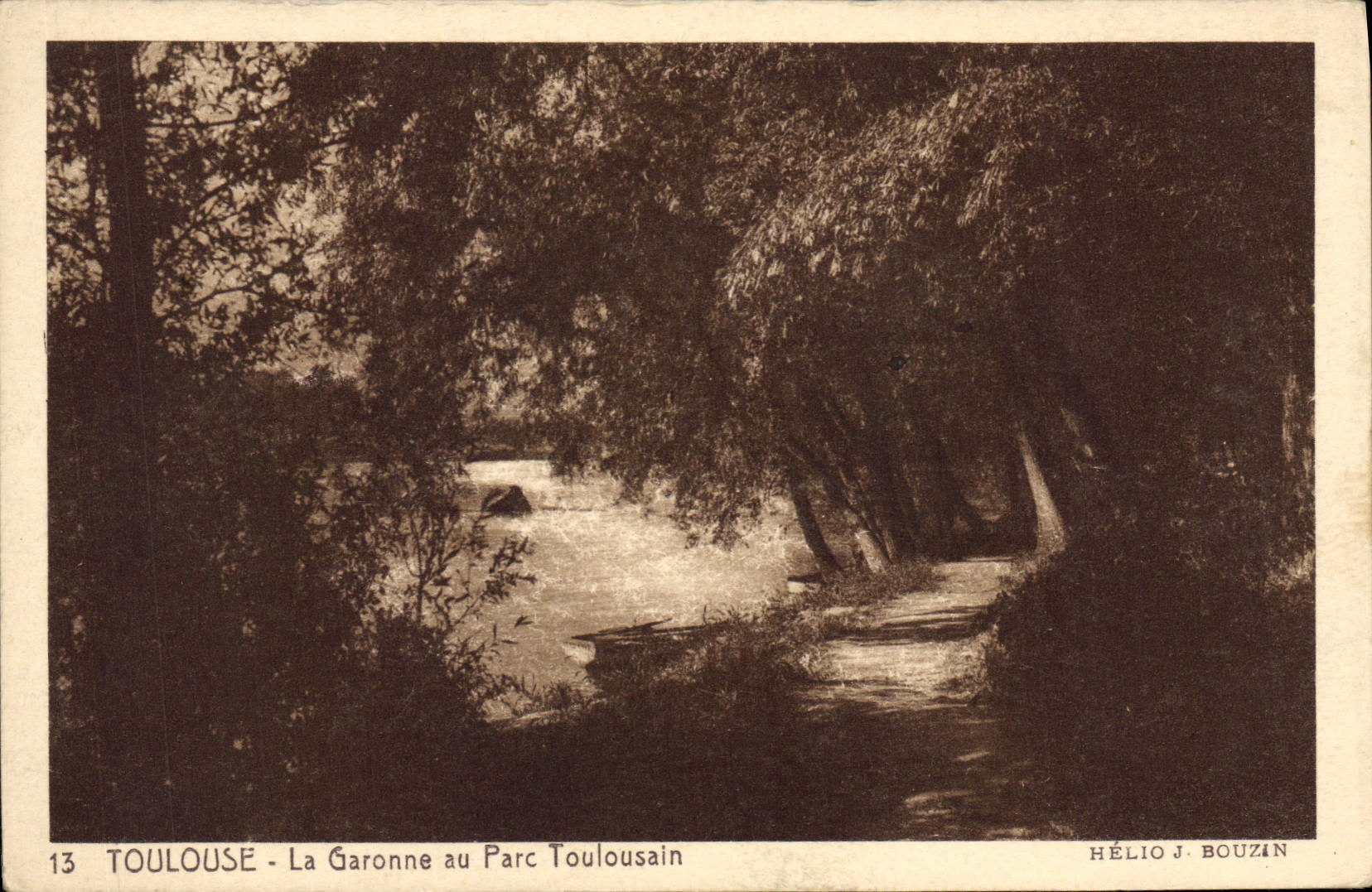 CPA Toulouse La Garonne au Parc Toulousain