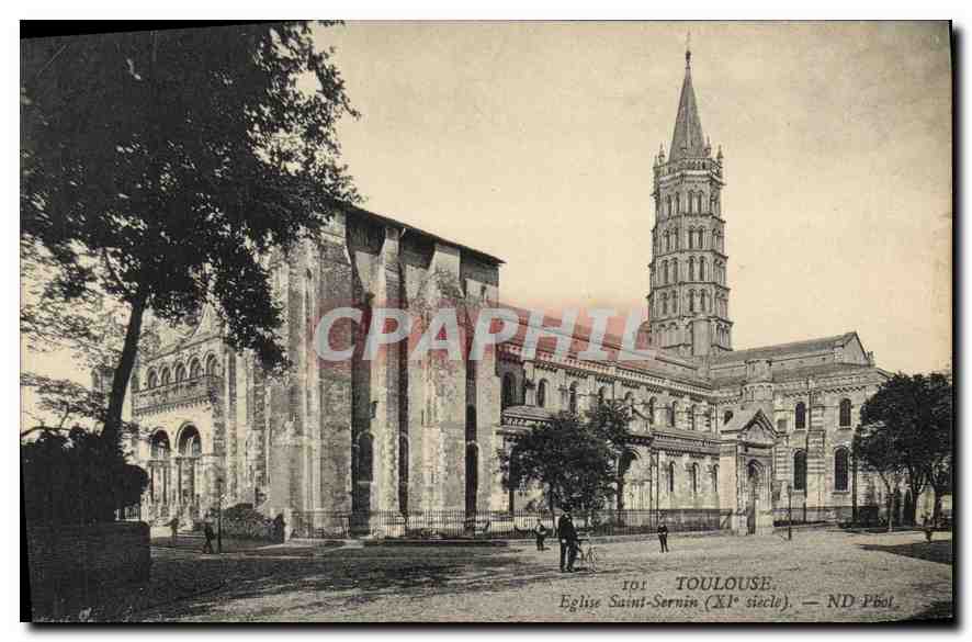 Toulouse — Église Saint-Sernin (XIe siècle) — ND Phot
