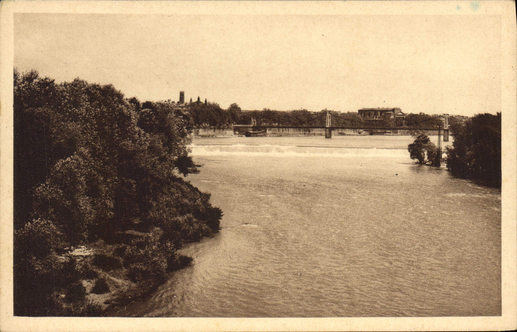 Toulouse — Le Barrage de Bazacle — Imprimé en France