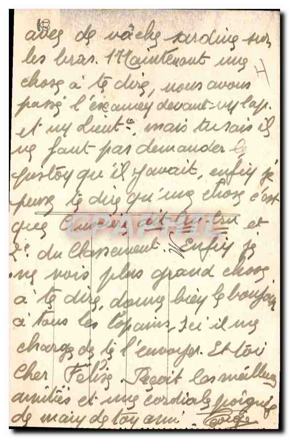 CPA Toulouse Musee Petit Cloitre — Verso