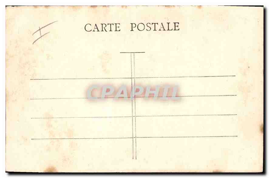 CPA Toulouse Baldaquin de l'Hotel de Sevin — Rückseite