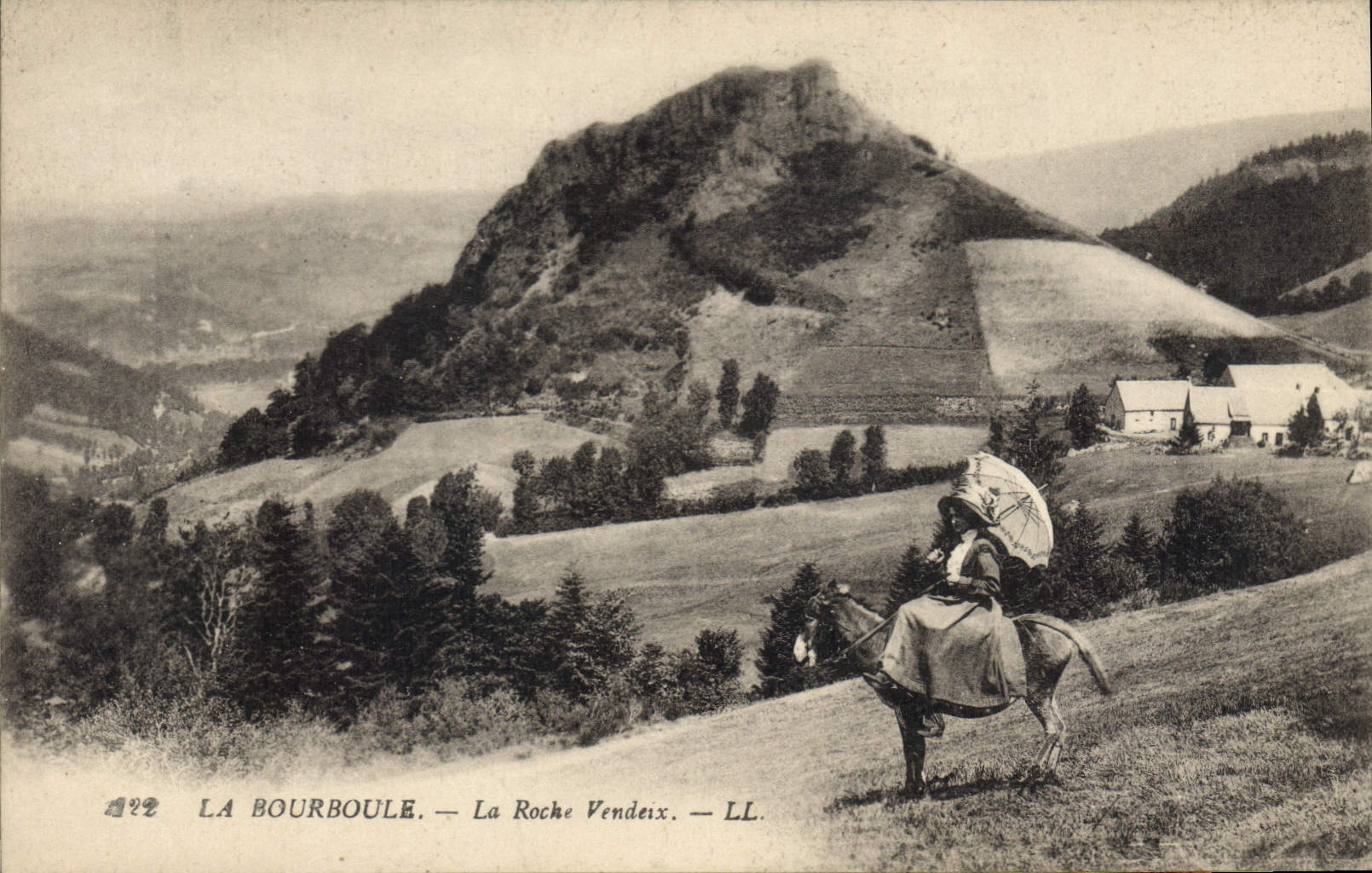 La Bourboule — La Roche Vendeix — LL. — N° 122