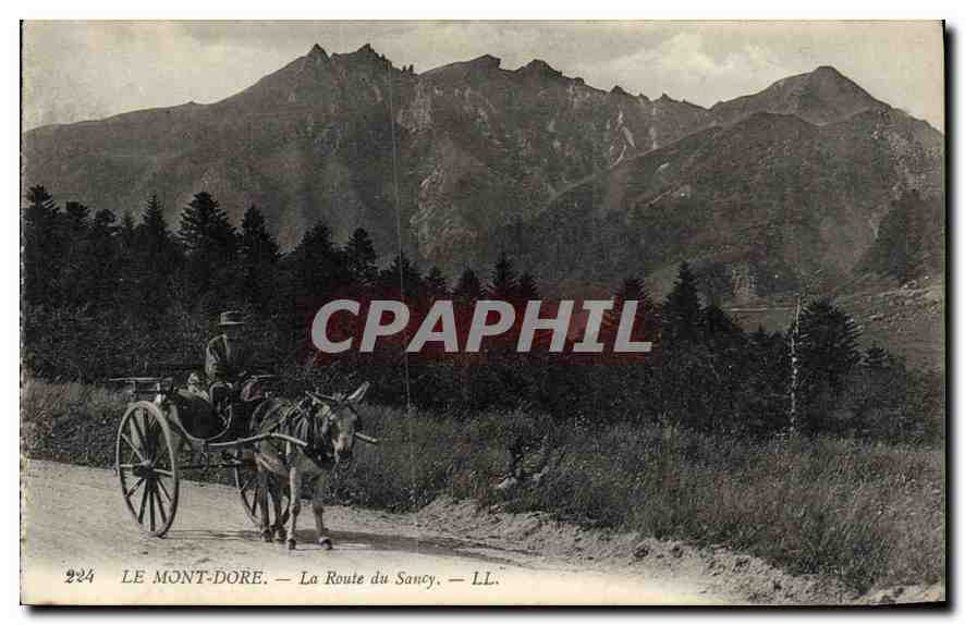 Le Mont-Dore — La Route du Sancy — LL. n°224