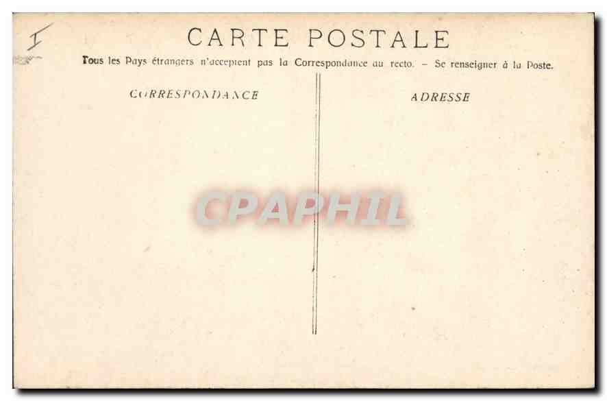 CPA Avignon Le Palais des Papes et la Cathedrale — Verso