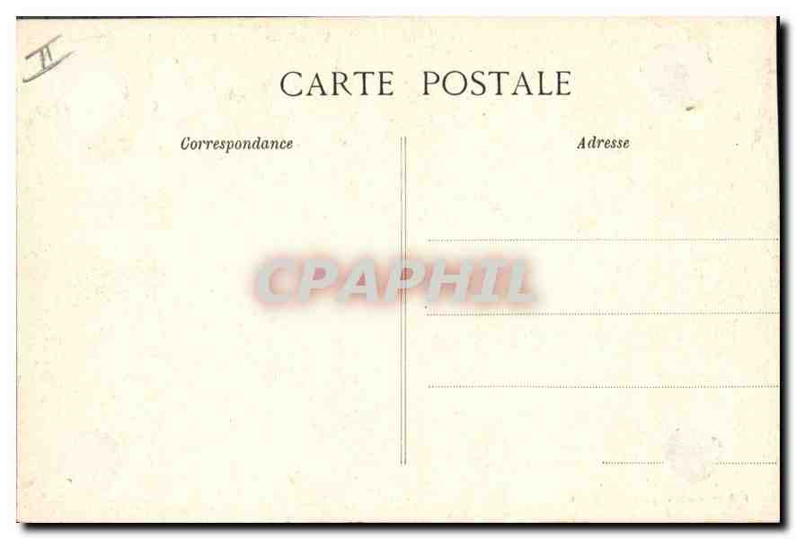 CPA Avignon Lers Vieux Remparts (XIV siecle) pres les Allees de l'Oalle — Back