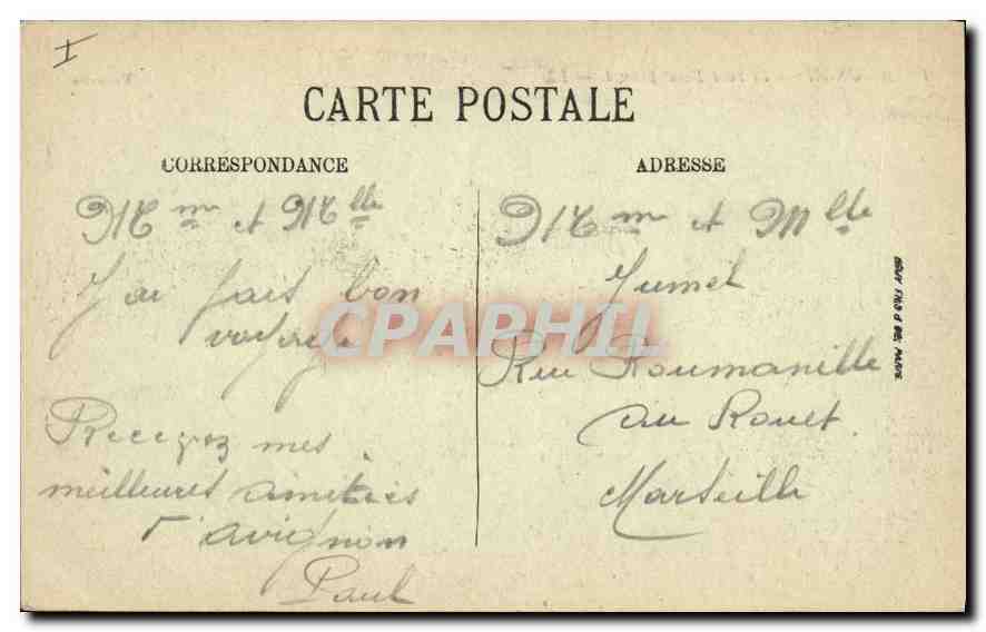 Avignon — Le Pont Saint-Bénézet — LL. — Éditeur Selecta — Rückseite
