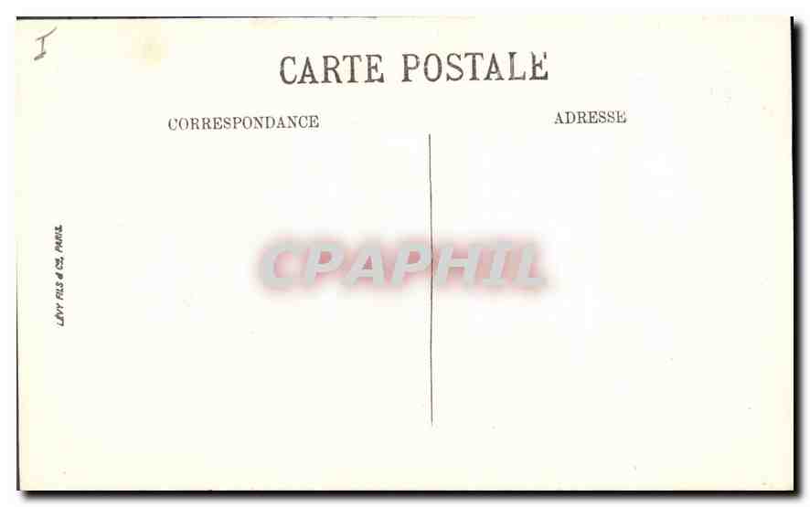 CPA Avignon La Cathedrale et la Tour de la Campana — Rückseite