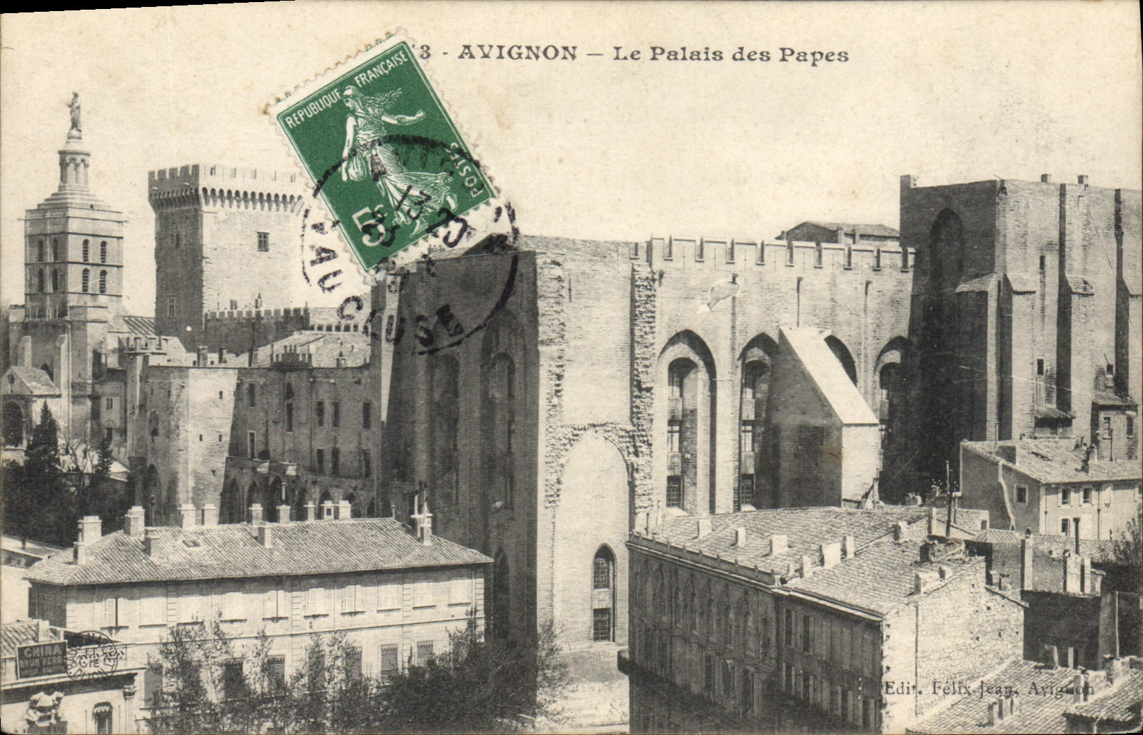 CPA Avignon Les Palais des Papes