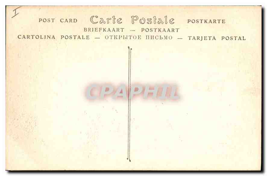 CPA Avignon Le Chateau des Papes — Verso