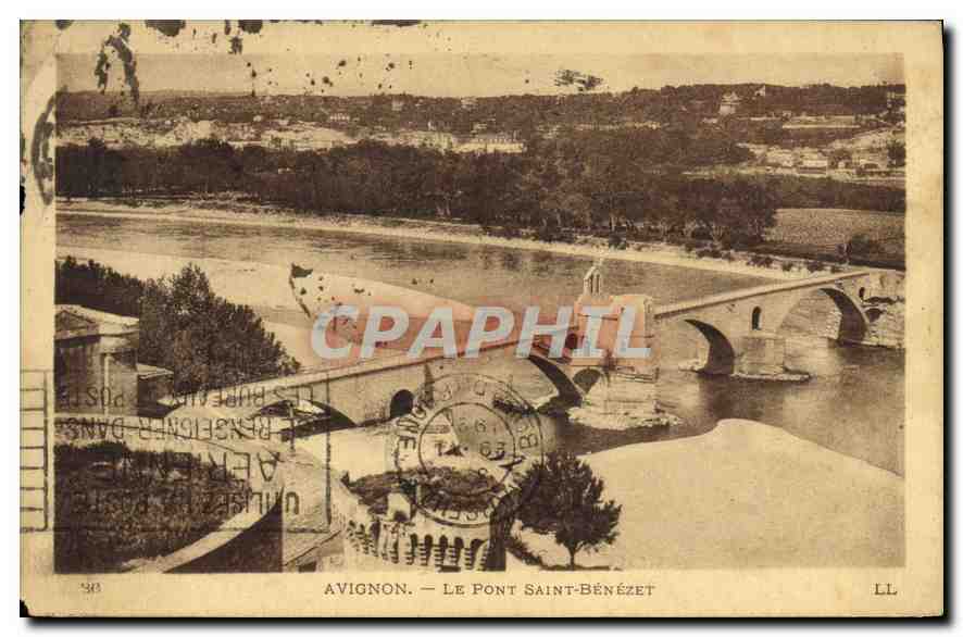 CPA Avignon Le Pont Saint Benezet