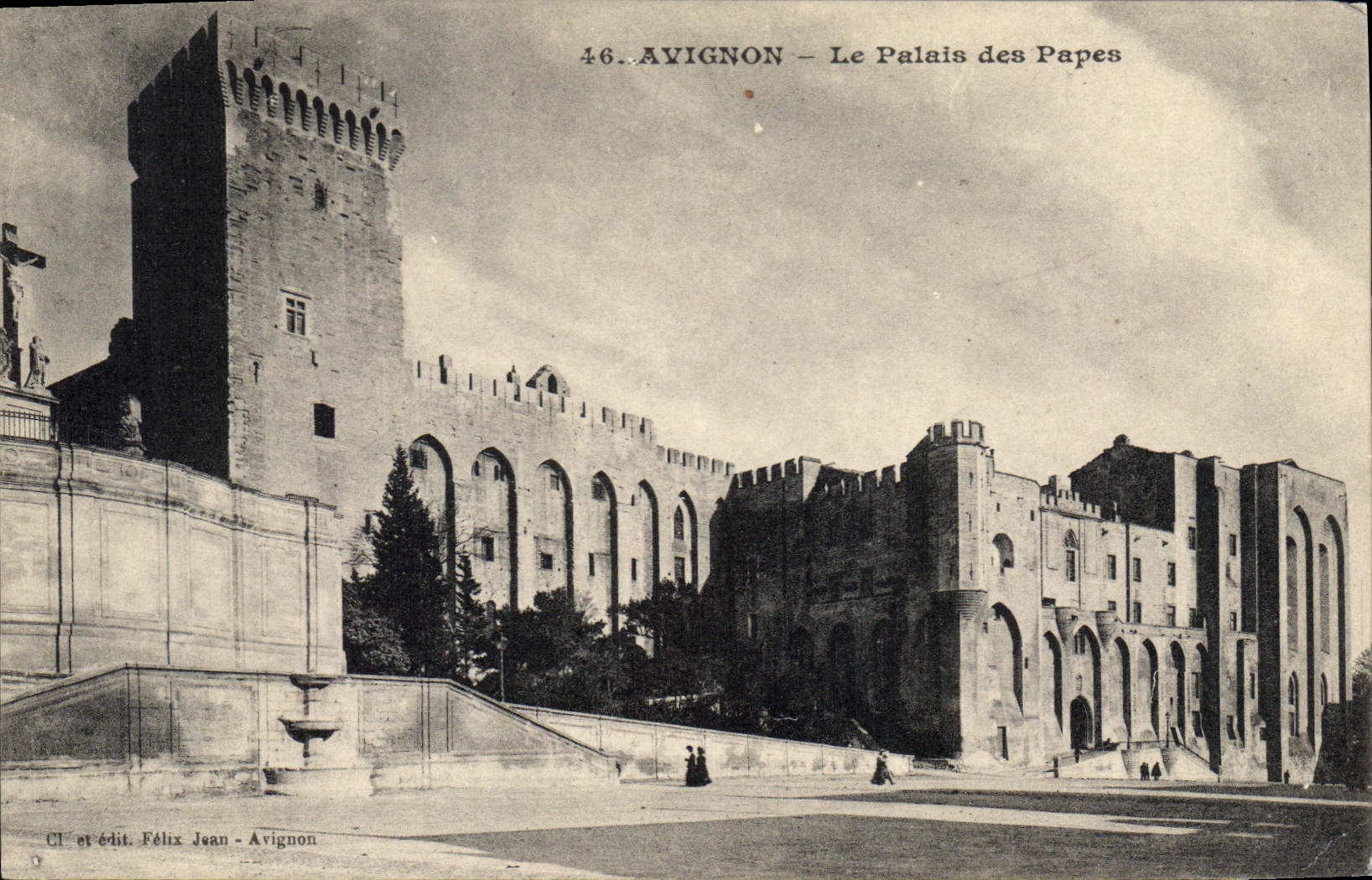 Avignon — Le Palais des Papes — éditeur Félix Jean, n°46