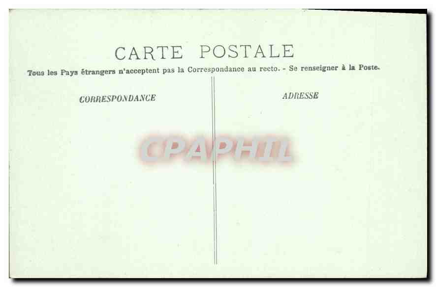 CPA Avignon Le Palais des Papes — Verso