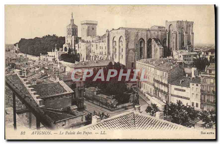 CPA Avignon Le Palais des Papes
