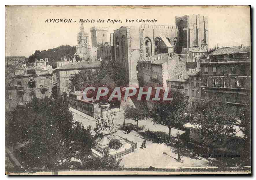 Avignon - Palais des Papes, Vue Générale — Édition Palais Avignon