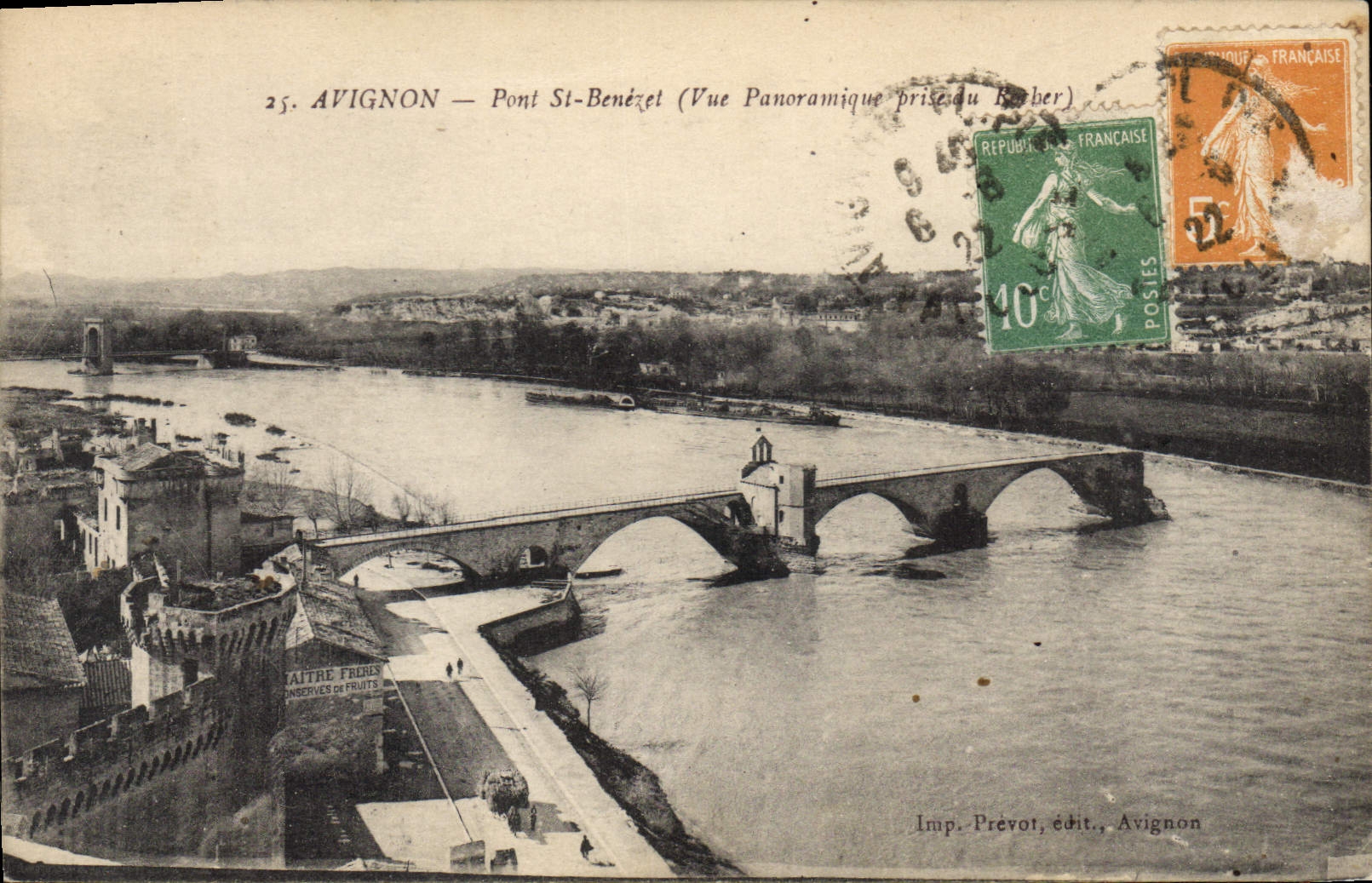 CPA Avignon Pont St Benezet 