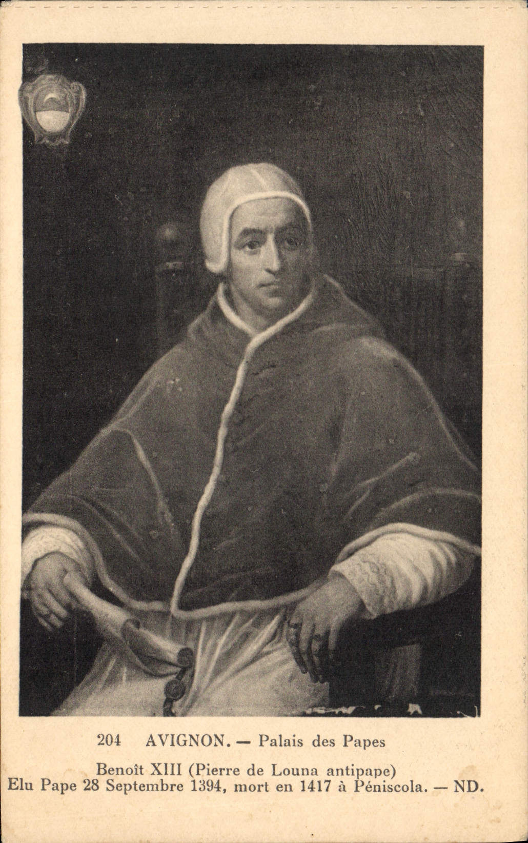 CPA Avignon Palais des Papes Benoit XIII 
