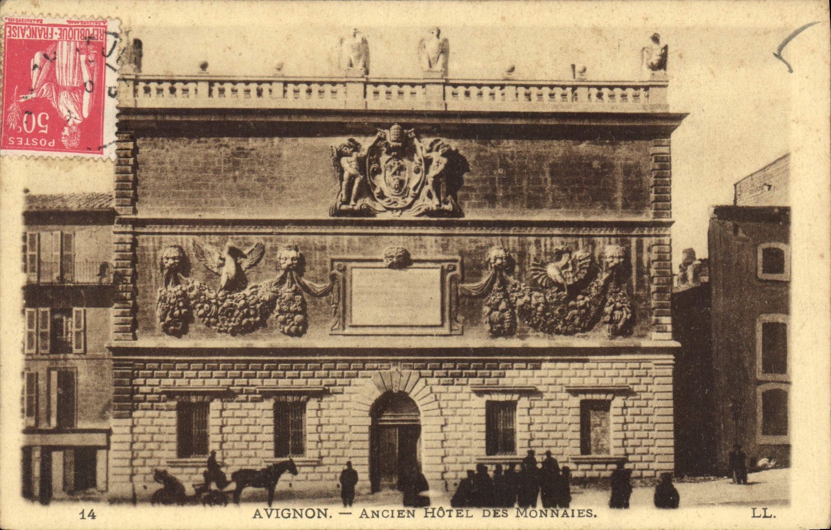 CPA Avignon Ancien Hotel des Monnaies