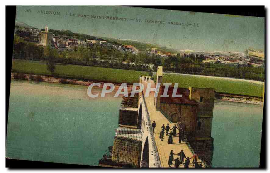 CPA Avignon Le Pont Saint Benezet