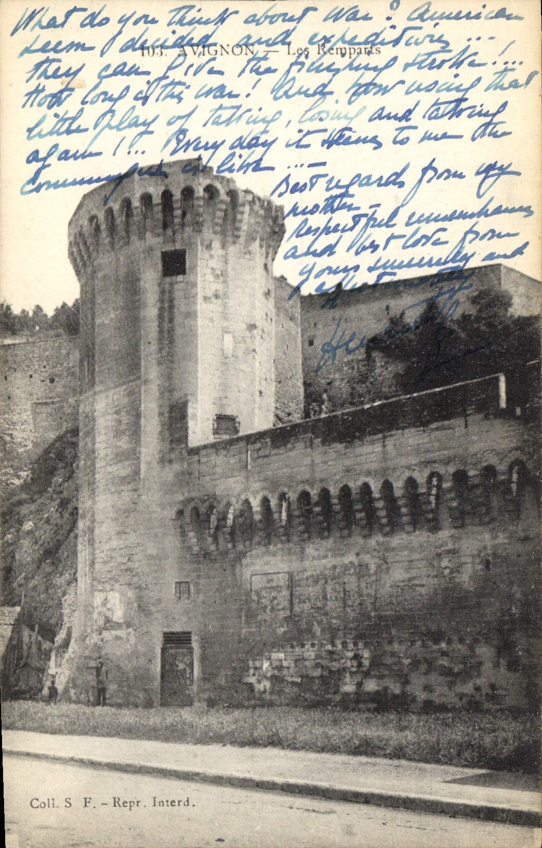 Avignon — The Walls — Coll. S. F. - Repr. Interd.