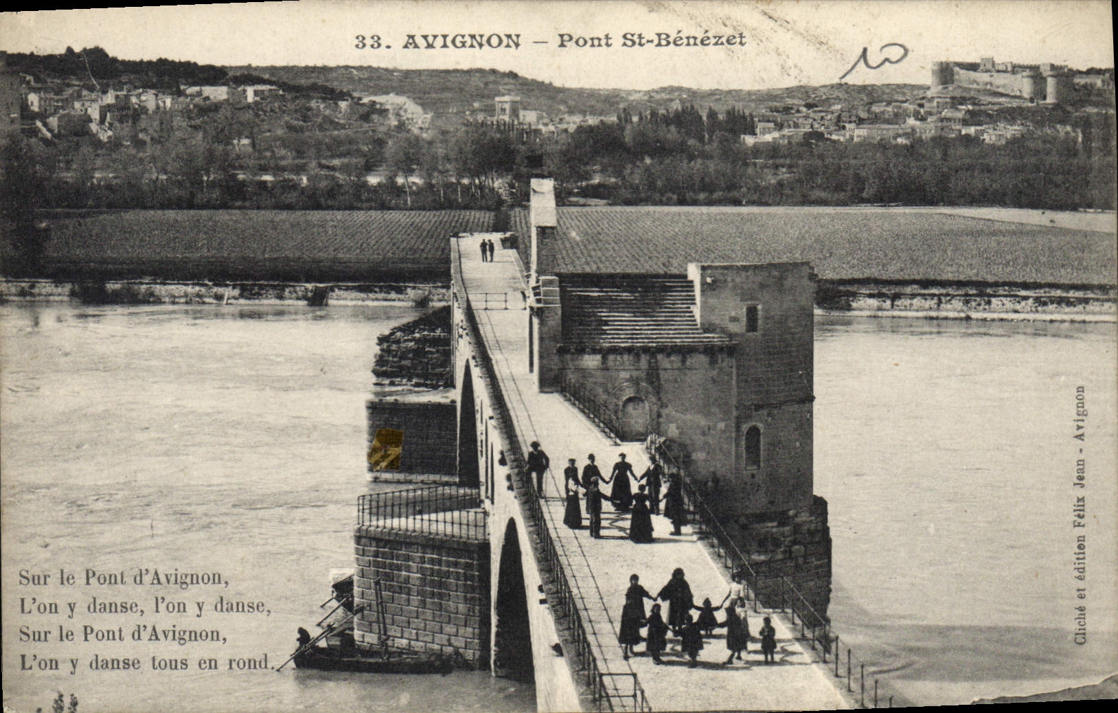 CPA Avignon Pont St Benezet