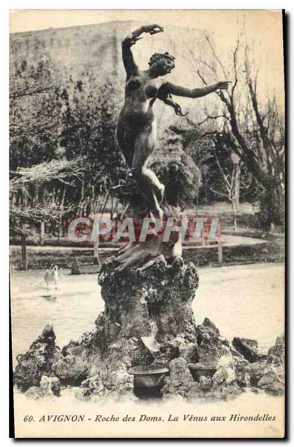 Avignon - Roche des Doms. La Vénus aux Hirondelles — CPAPHIL n°60