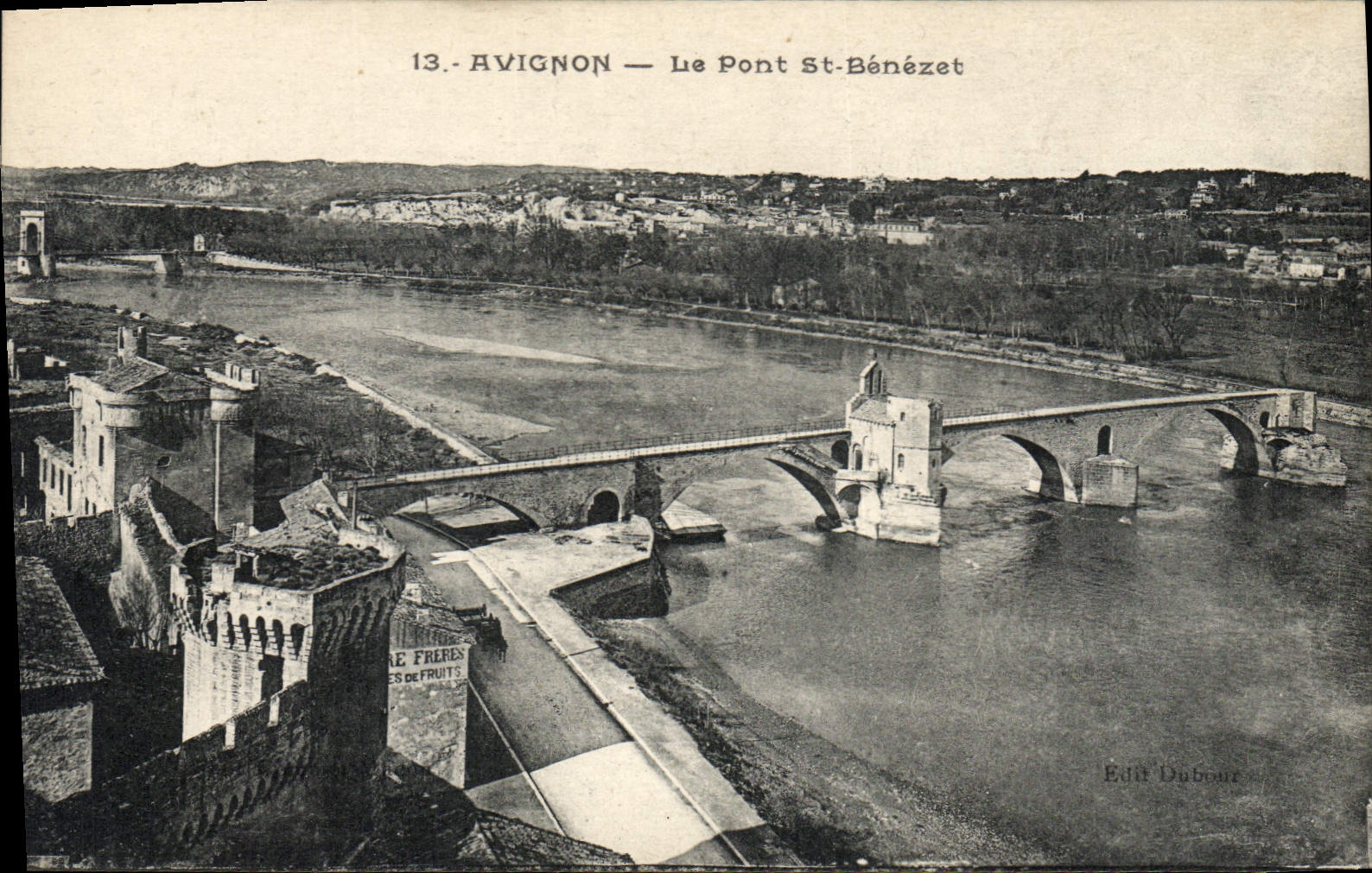 CPA Avignon Pont St Benezet