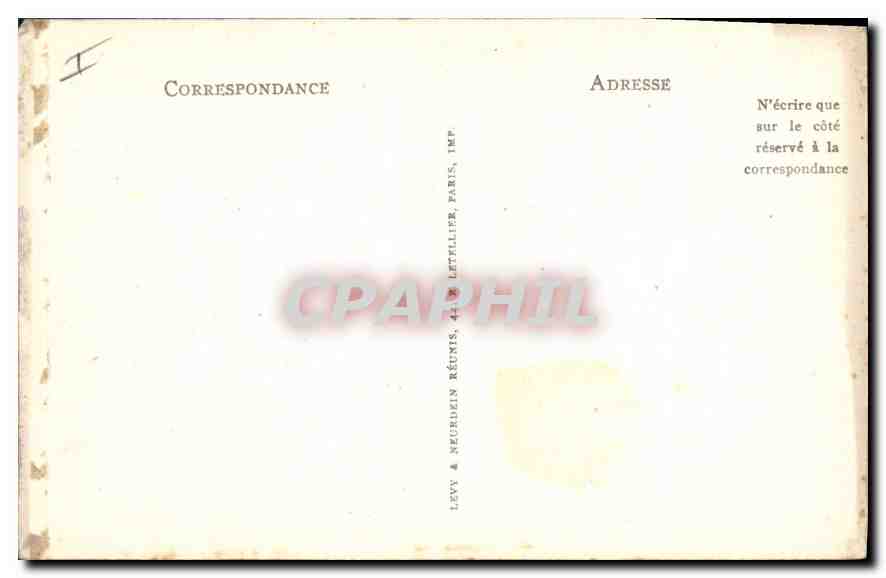 CPA Avignon Le Pont St Benezet — Verso