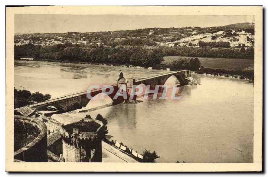 CPA Avignon Le Pont Saint Benezet