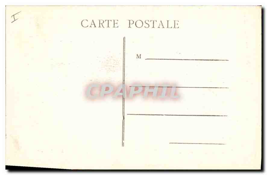 CPA Avignon Palais des Papes (Monument historique) — Verso