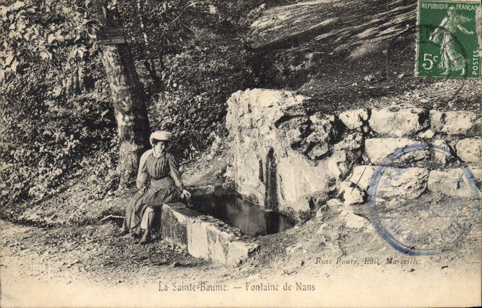 La Sainte-Baume — Fontaine de Nans — Ross Roure, Éditeur, Marseille