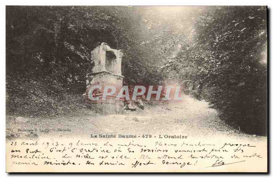 CPA La Sainte Baume L'Oratoire