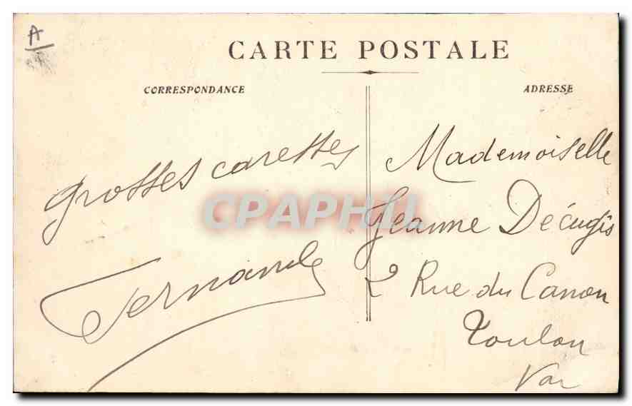 La Sainte-Baume — Fontaine de Nans — Éditeur F. G. C. n°20 — Reverso