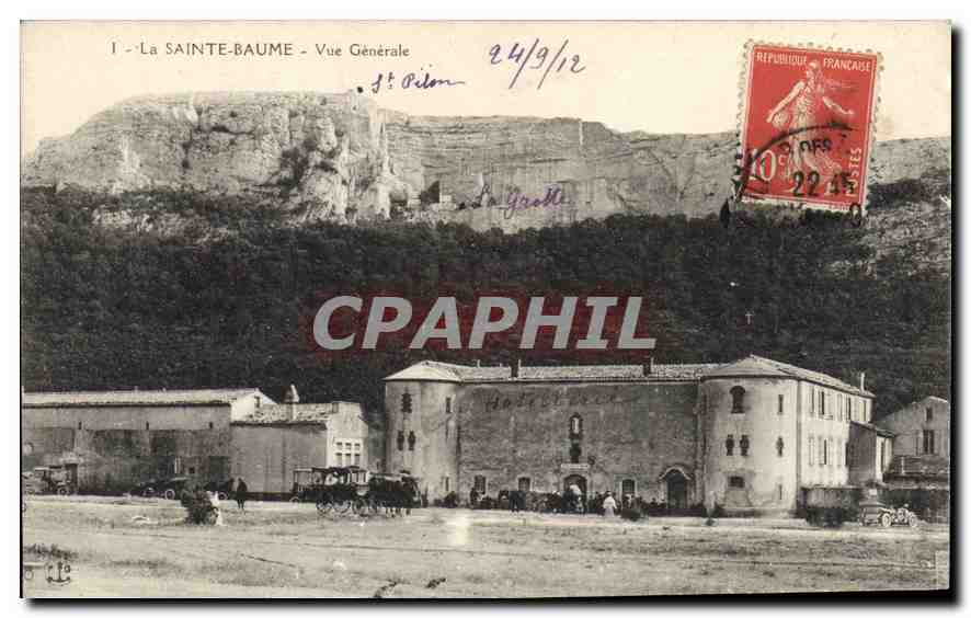 CPA La Sainte Baume Vue generale