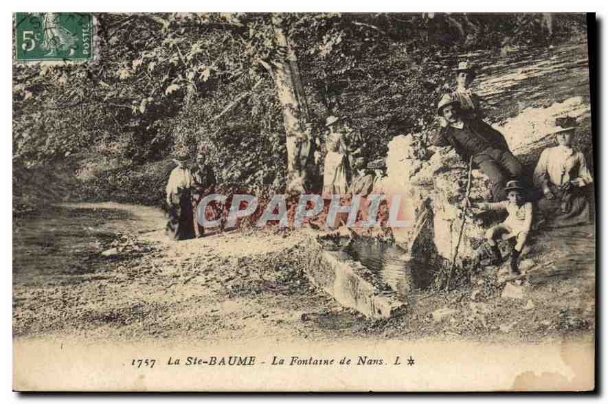 La Ste-BAUME - La Fontaine de Nans — edizione L, n° 1757