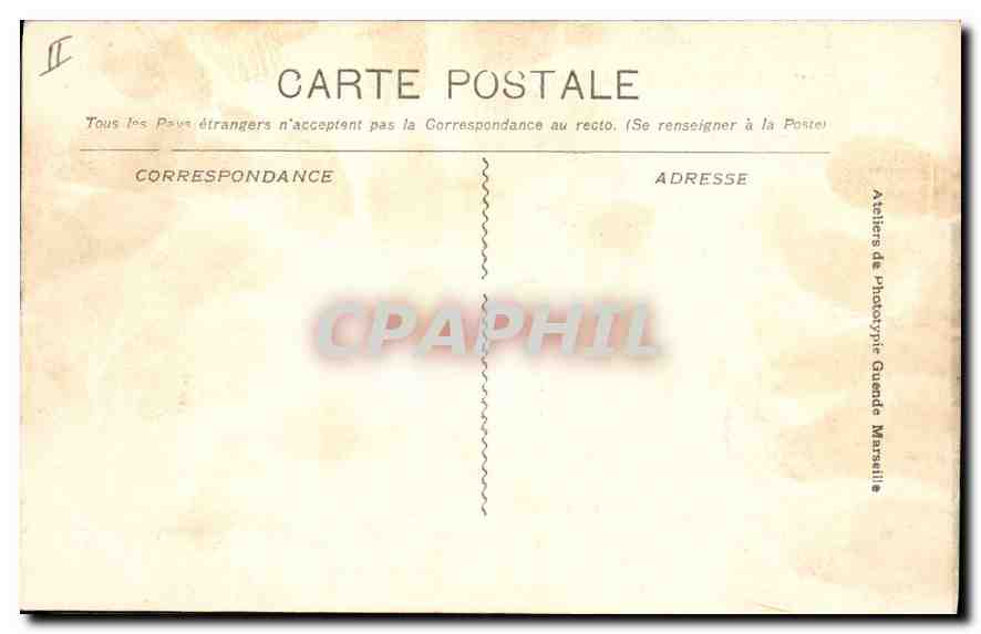 La Sainte-Baume — Vue Générale — Ateliers de Photographie Guende, Marseille — Verso
