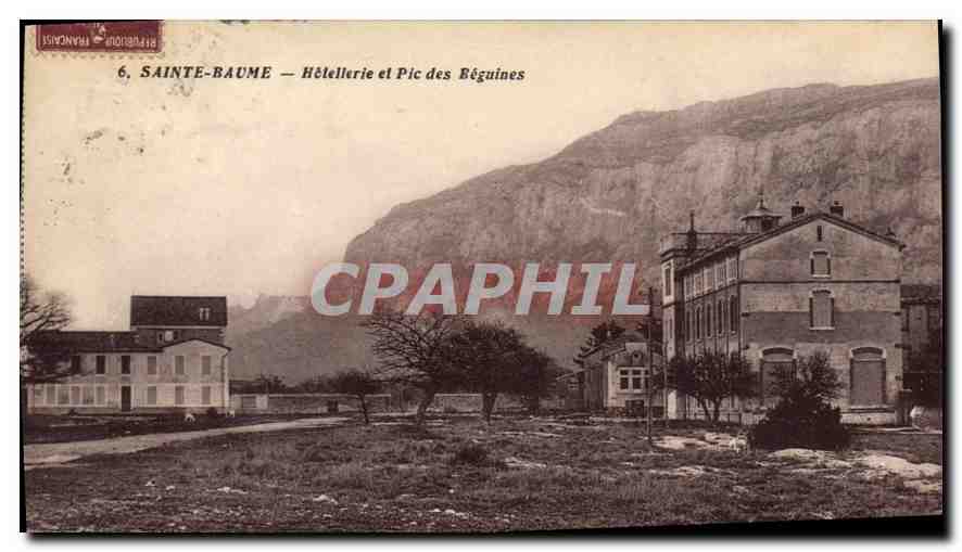 CPA La Sainte Baume Hotellerie et Pic des Beguines