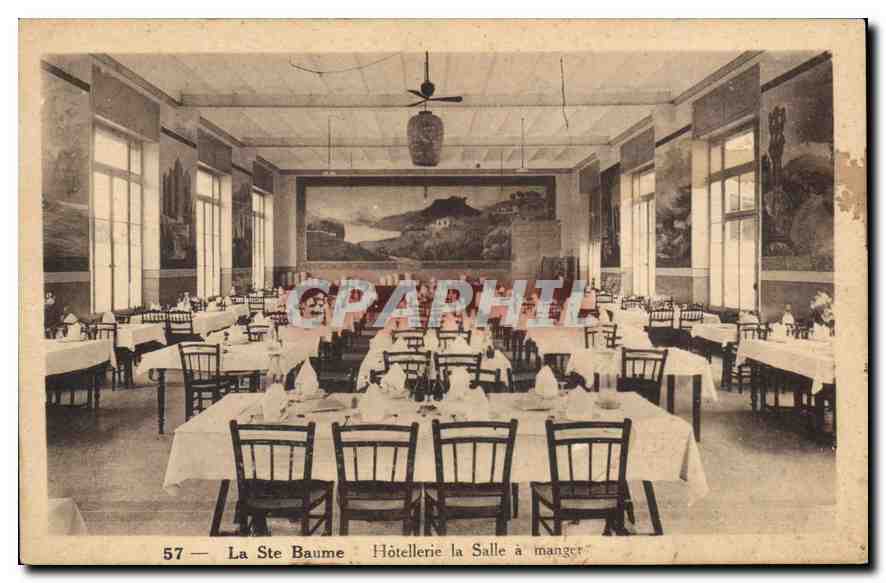 La Ste Baume — Hôtellerie la Salle à manger — n°57