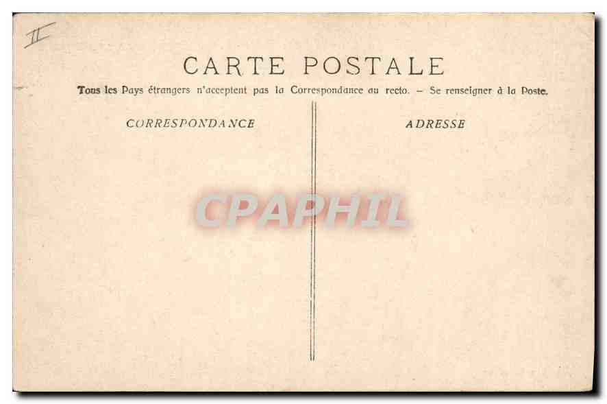 CPA La Sainte Baume Le Saint Pilon (Vue prise sur le plateau) — Verso