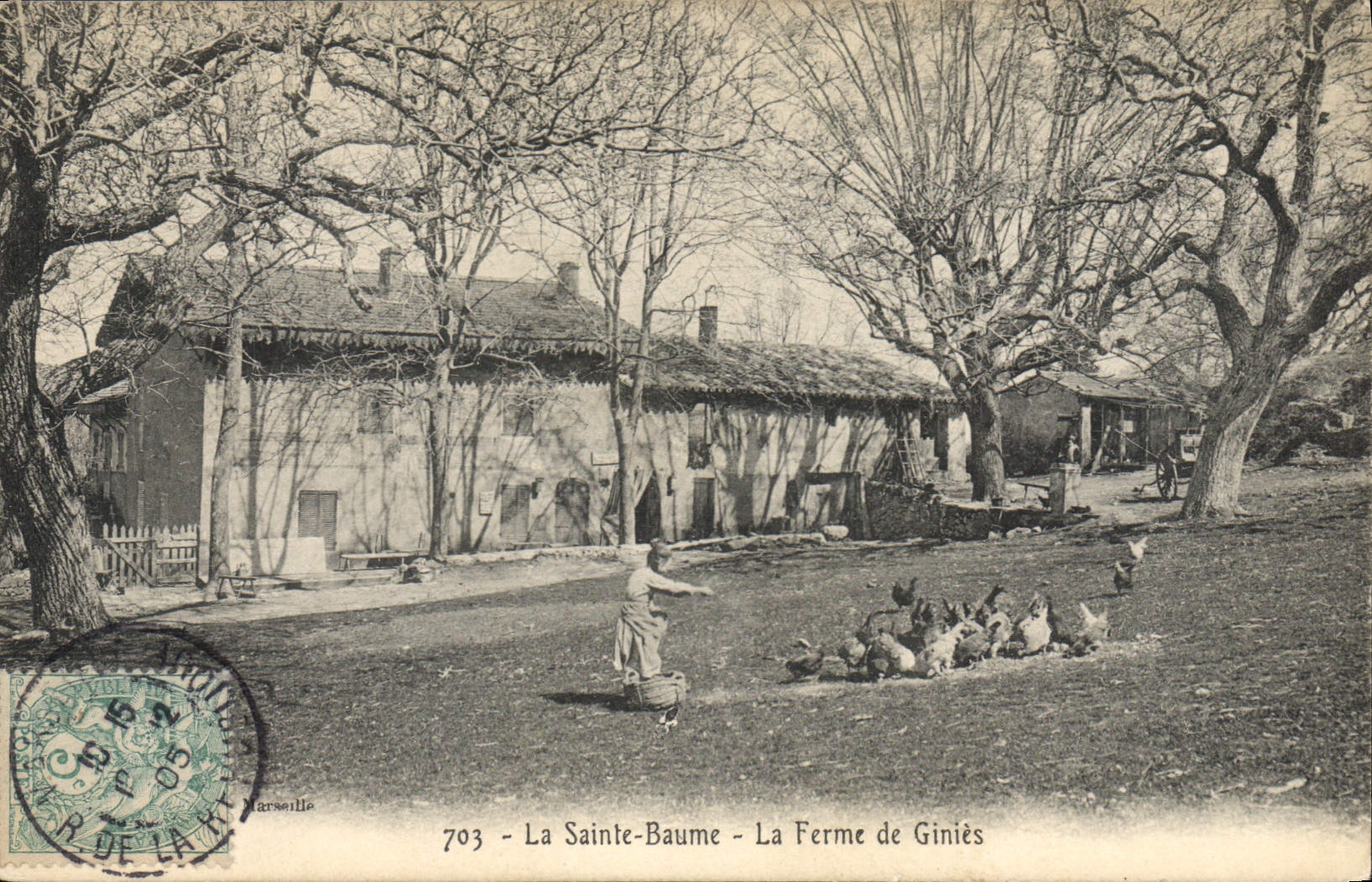 La Sainte-Baume - La Ferme de Giniès — Éditeur : Marseille, n° 703