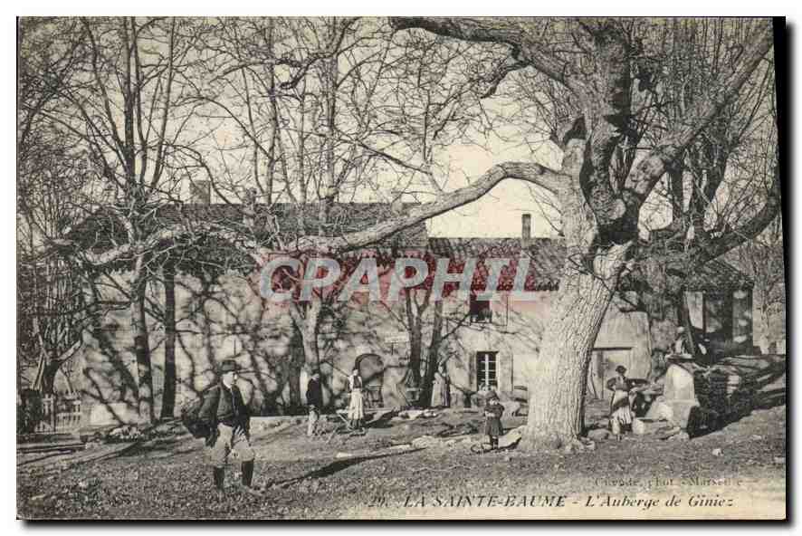 La Sainte-Baume - L'Auberge de Giniez — Chaque, phot. Marseille