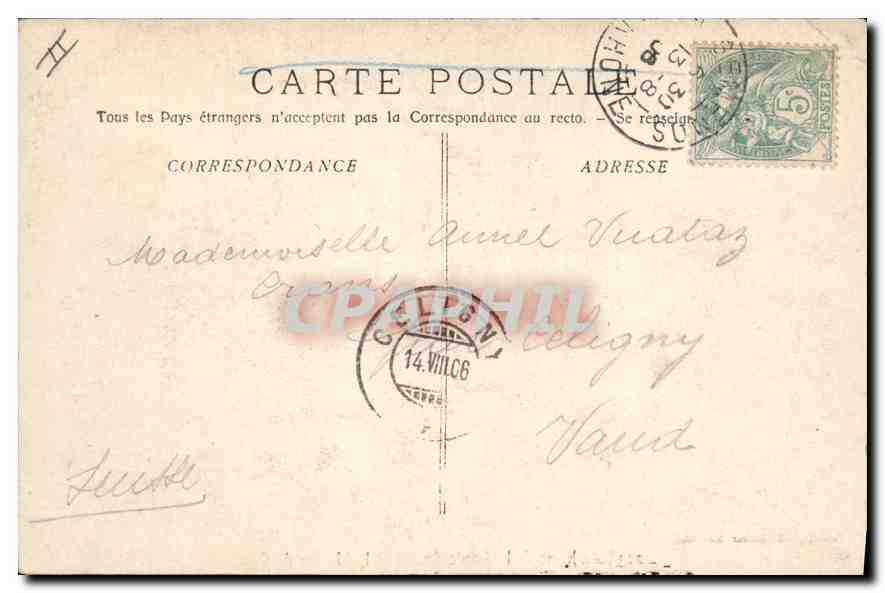 Chaine de la Sainte-Baume & le Plateau de Giniez — Phototypie E. Encoeur, Marseille, n°2238 — Verso