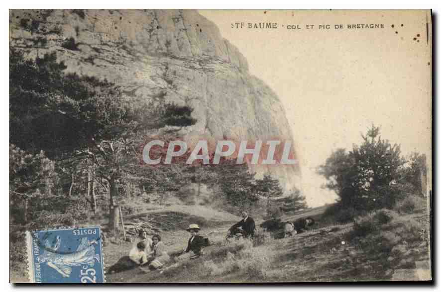 CPA Ste Baume Col et Pic de Bretagne