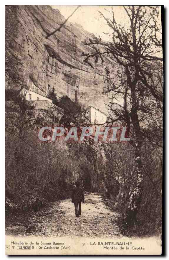 CPA La Sainte Baume Montee de la Grotte