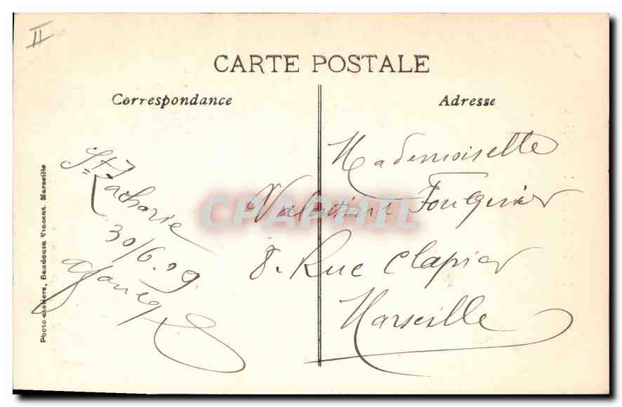 CPA La Sainte Baume Le Saint Pilon — Verso