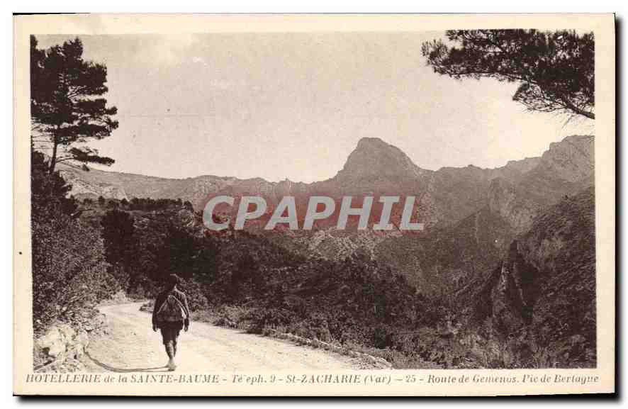 CPA Hotellerie de La Sainte Baume Pic de Gemenos Pic de Bretagne