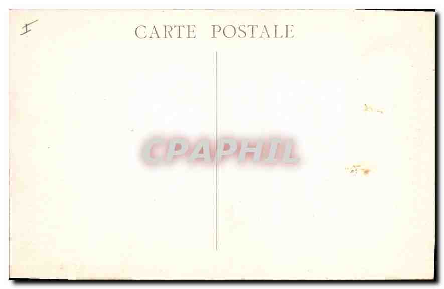 CPA Hotellerie de La Sainte Baume Pic de Gemenos Pic de Bretagne — Verso