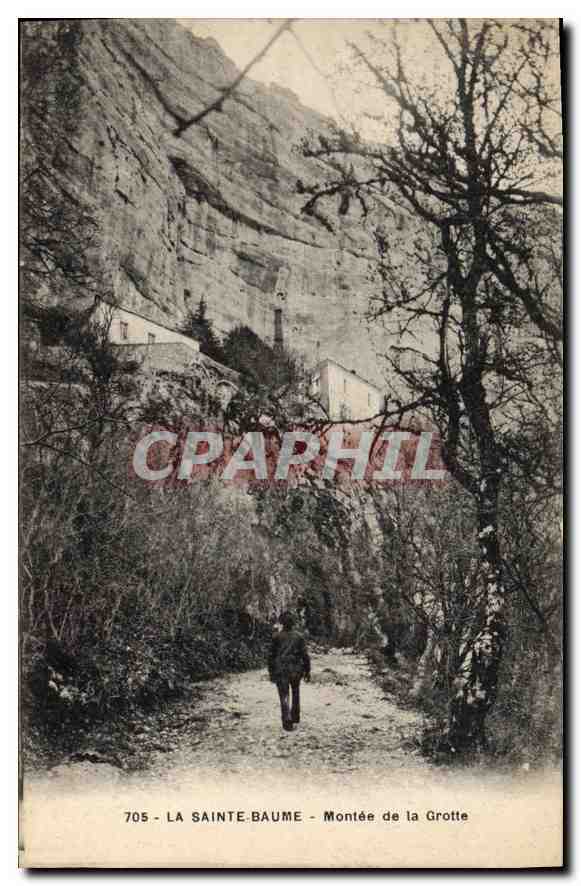 CPA La Sainte Baume Montee de la Grotte